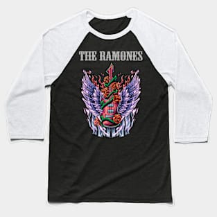 THE RAMONES BAND Baseball T-Shirt